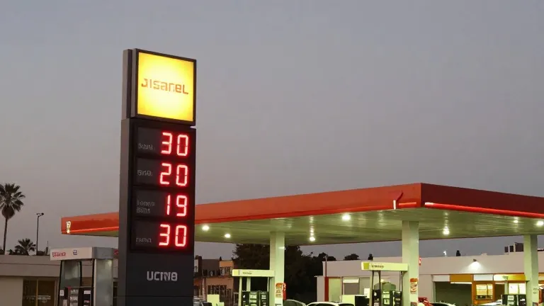 Illustration for: Fuel Tax Relief: Israeli Pump Prices Could Pass 9 Shekels