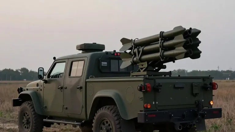 Illustration for: Hellfire Missiles Deployed On Ukrainian Air Defense Vehicles